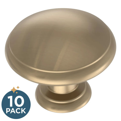 Round Ringed Satin Nickel Cabinet Knobs 25 Pack One And One Quarter Inch Drawer Pulls Ideal For Kitchen Cabinets And Furniture Makeover