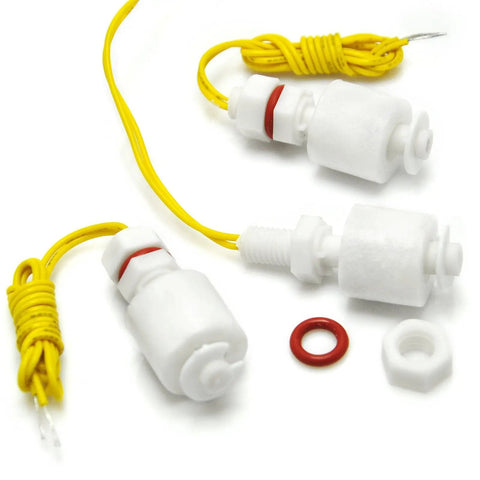 Liquid Level Sensor Float Switch For Fish Tank DIY Kit with PP plastic M8 ball float, 30 cm cable, 19x16.5 mm float ball