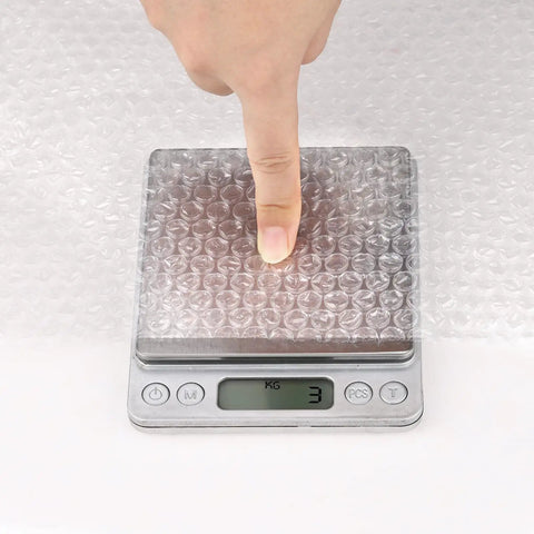 Weighing Bubble Packing Wrap For Moving And Shipping Perforated Cushioning Roll 12 Inch By 15 Foot Inflated Longer
