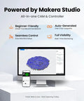 Premium Desktop Cnc Mill With Fourth Axis Rotary Attachment And Fully Enclosed Design For Hassle Free Carving And Dope Precision Prototyping software interface with 3D model display.