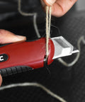 Heavy Duty Utility Knife Set 25mm Retractable Box Cutter With Auto Lock 11 Replacement Blades Snap Off Blade Cable Slot And Non Slip Ergonomic Grip For Warehouse Pros And DIYers cutting rope