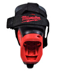 12V Cordless Palm Nailer Bare Tool With 2.2 Ft-Lbs Impact Power, front red and black tool view with brand strap
