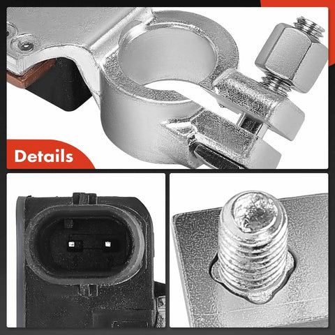 Close-up of Heavy Duty Battery Current Monitor Sensor Module For Chevrolet Cruze Base 2016 showing connectors and mounting details.
