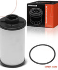 Automatic Transmission Fluid Filter With O Ring For Volkswagen And Audi Vehicles Including Jetta Passat Golf Beetle GTI R32 Eos CC Golf R SportWagen A3 S3 TT Quattro No Fuss Install OE Style Fit Proven Protection For Your Transmission product image with filter and packaging