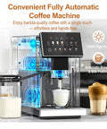 Total Game Changer Super Automatic Espresso Machine With Built In Grinder And 15 Custom Settings For Barista Grade Lattes And Smooth Americanos Making Home Brewing A Sweet Treat brewing barista-quality coffee with automatic milk frothing.