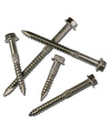 Heavy Duty Connector Screws One Quarter Inch By Four And A Half Inch SDS Strong Drive With Type Seventeen Point For Easy Starts