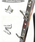 Heavy Hitter 18 Piece Silver Steel Shelf Clip Kit Built Tough For Knockout Wall Storage Adjustable Pilaster Strip Brackets, size details.