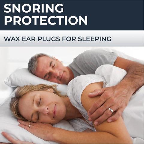 Soft Wax Ear Plugs For Sleep And Swim With 32 dB Noise Reduction, Silicone Gel Cushions, 15 Piece Pack For Travel, Studying, Sleeping, Everyday Quiet Time