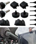 Premium Rubber Stopper Kit With Hood Adjusters And Bumpers For 1967-72 GM A-Body Cars components and installation