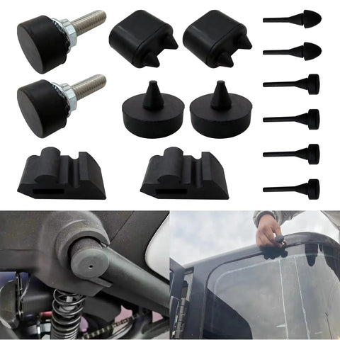 Premium Rubber Stopper Kit With Hood Adjusters And Bumpers For 1967-72 GM A-Body Cars components and installation