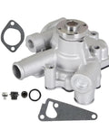 Heavy Duty Water Pump Replacement For Thermo King Tripac APU Evolution TK270 TK370 TK374 showing gray metal design with fittings and gasket.