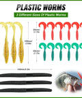 All In One Pro Grade Fishing Lures Kit With Crankbaits, Spinnerbaits, Plastic Worms, Jigs, Topwater Lures, Tackle Box And More Gear