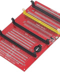 No Sweat 4 In 1 Pro Ram Diagnostic Tester Card For DDR3 DDR4 DDR5 UDIMM RDIMM Motherboard Slot Analyzer Kit on red circuit board.