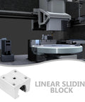 Two Pack Linear Guide Sliders Aluminum Alloy Blocks With Rust Resistant Build And Easy Maintenance for machinery system