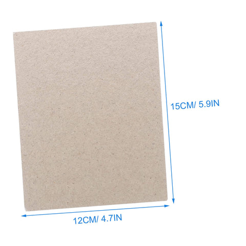 10-Pack Microwave Waveguide Cover Mica Sheets, Heat-Resistant Microwave Safe Oven Insulation Shield dimensions 15x12 cm