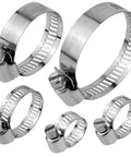 5 piece adjustable stainless steel hose clamps for DIY