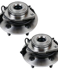 Pair of Front Wheel Hub And Bearing Assembly 515151 For Ram 1500 2012 To 2018 And 2019 Ram 1500 Classic 5 Lug With ABS