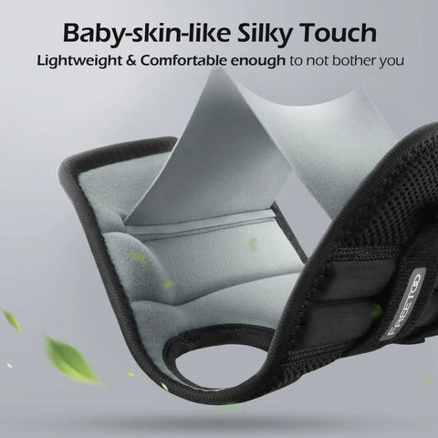 Inner lining of wrist brace showing soft, baby-skin-like silky touch for comfort | Wrist Brace for Carpal Tunnel Relief Night Support With Maximum Stabilization and Three Stays, Hand Splint for Right Hand, Tendonitis Arthritis Sprains, Size Small Medium
