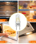 Halogen Microwave Oven Light Bulb 120V 50W for GE Over The Range Hood in various kitchen appliances scenes