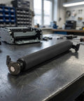 Rubber Bearing Platen Roller Kit For Zebra GK420D GX420D GK430D GX430D ZP450 ZP500 ZP505 ZP550 Printers To Prevent Paper Jams And Keep Work Flowing Smooth Like Butter High Quality Do Not Stress You Will Be Glad It Runs Smooth Guaranteed Today. black rubber platen roller with gear for Zebra printer