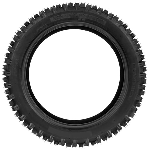 Round rubber tire showing tread pattern for Dual Front 2.50-14 And Rear 3.00-12 Tire Tube Set For Dirt Bikes Like CRF70 CRF110 XR70 KLX110