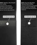 Two Pack 26 Inch Rim Strips 65mm Wide 0.6mm Thick Fat Tire Liner Nylon Inner Tube Cushion Protector Anti Puncture For Bikes Black Easy Install Durable featuring reinforced valve hole and anti-slip surface comparison
