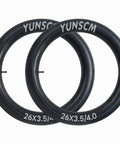 2-Pack 26x4 Fat Bike Inner Tubes Built Tough Heavy Duty AV32mm 89/102-559 Schrader Valve replacement for 26x3.5 to 4.0 tires