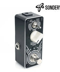 Side view of the Triple Loop Pedal With Three 30 Minute Tracks, USB Transfer Per Track, Unlimited Overdubs, True Bypass.