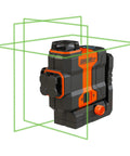 Self Leveling Laser Level With GreenBrite Technology And Magnetic Base, Three 360 Degree Planes, IP64 dust resistant