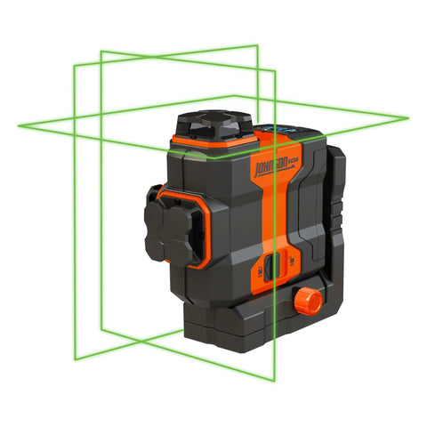 Self Leveling Laser Level With GreenBrite Technology And Magnetic Base, Three 360 Degree Planes, IP64 dust resistant