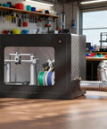 Large 75 By 60 By 65 Cm 3D Printer Enclosure With LED Light Dustproof Filament Dryer Fume Extractor And Ventilation System Noise Reduction interior view