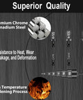 Premium chrome vanadium steel of the HVAC Swaging And Tube Expander Kit 7 Piece Copper Pipe Flaring Tool Set With 6 In 1 Expansion Tool