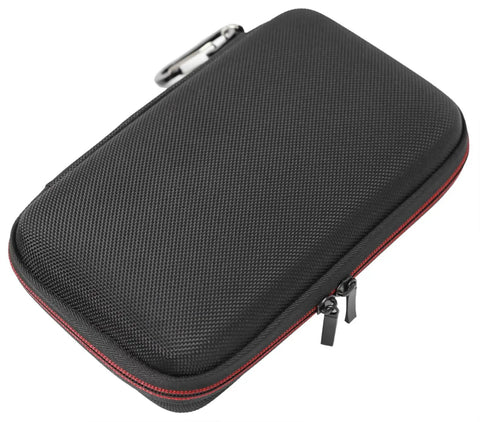 Hard EVA Protective Carrying Case For DEWALT DW099S 100-Foot Bluetooth Laser Measure Tool Distance Meter Case Only Travel Ready Lightweight Compact Storage With Soft Interior Padding, black zip case