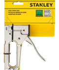 TR-45 Light-Duty Staple Gun For Home, Office, And Classroom Use in packaging with silver finish and yellow label