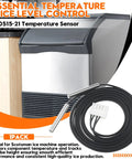 Ice Maker Temperature Sensor Probe Replacement Model 11-0515-21 For Scotsman Ice Machines Built To Last With Steady Temperature Readings Easy Install Premium Materials Keeps Ice Consistent. Black 54-inch sensor probe with white connector for Scotsman ice machine