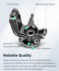 Front Right Wheel Hub Bearing Knuckle Assembly For Ford Focus 2006 Through 2011 Four Lug 2.0L 2.3L 2.5L Engines LK004 698406