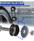 Heavy Duty Bumper Quick Release Clips Fasteners Kit For Front And Rear Bumpers Universal Fit For Most Cars diagram