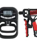 Grip Strength Tester And Training Kit With Electronic Hand Dynamometer Up To 400 Lbs 180 Kg Adjustable Resistance Grip