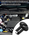Built Like A Tank 7075 Aluminum Quarter Turn Fasteners 20 Pack Snap In Quick Release Cam Latches shown in engine compartment.