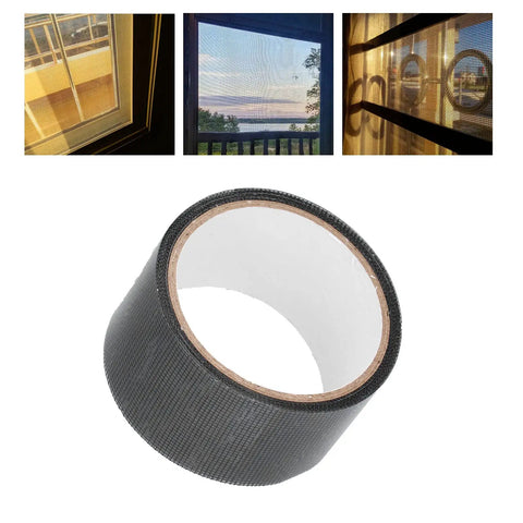 Mesh Screen Repair Tape Self Adhesive For Quick Window And Door Fixes 2 M Long 50 mm Wide Net Mesh Repair Patch