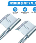Heavy Duty Garage Door Plunger Spring 27 Inch for Smooth Close Zinc Plated Steel Stopper Bumper Replacement Hardware for Overhead Doors