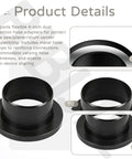 Magnetic Dust Collector System For 4 Inch Woodworking Shop Vacuums With Tool Free Quick Connect Hose Port One-To-Multi Starter Kit