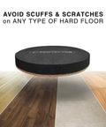 Heavy Duty Felt Furniture Sliders For Hardwood Floors 8 Pack 4 3 Quarter Inch Gliders To Move Heavy Furniture Without Scratching