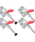 4 Piece Quick Release Toggle Clamps Set Heavy Duty Woodworking Fixed Clamps Push Pull Latch Welding Supplies For Workshop