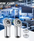 CF5 Heim Joint Kit Set Of Two Built Sick With Badass Durability Heavy Duty Steel Rod End Bearings with secure locknuts.