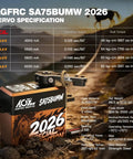 Beefed Up 62Kg Brushless RC Servo Motor With Full Metal Gear 0.092s High Speed At 16.8V Programmable Smart Servo specs