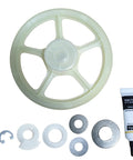 Thrust Bearing Kit Replacement For Front Load Washers, Easy Install, Replaces AP4009132 components with lubricant