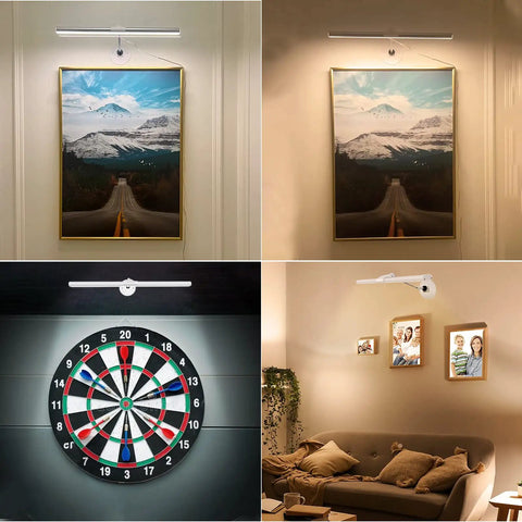 Dope USB Picture And Painting Light With Adjustable 3200K To 6500K Color Temperature, 360 Degree Rotatable And Five Level Dimming