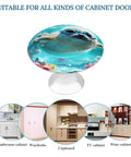 Totally Adorable Seal With Glasses Underwater Round Cabinet Knobs And Drawer Pulls on aluminum base, suitable for kitchen cabinets