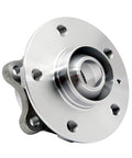 Front view of Front Wheel Bearing Hub Assembly Set Of 2 For 2009 To 2015 Audi A4 A5 A6 Q5 S4 S5 Front Left Or Front Right Position Replacement